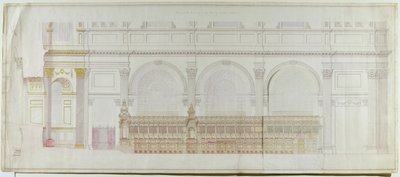 Elevation of the choir in St. Paul